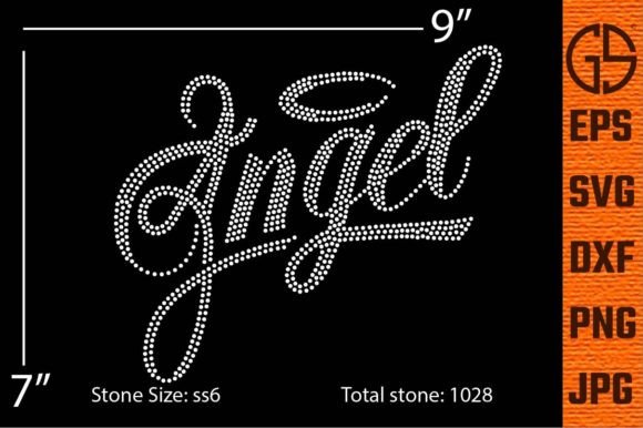 Angel Typography: Crafting a Radiant Brand Identity