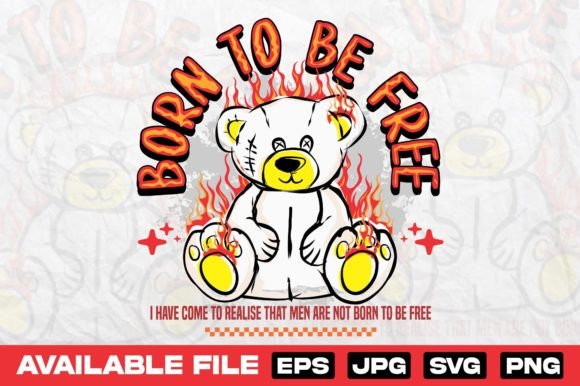 Born to Be Free Bear Doll: Unleash Your Streetwear Vision