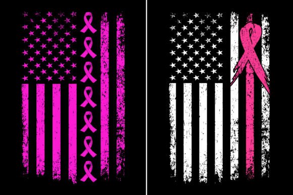 Breast Cancer Ribbon Flag Design: A Symbol of Hope and Strength