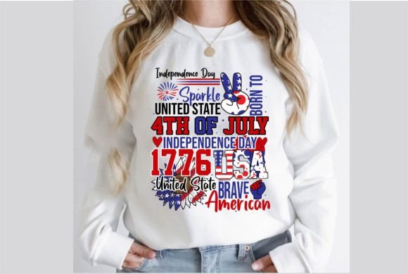 Celebrate Independence Day with Custom 4th of July SVG T-Shirt Designs
