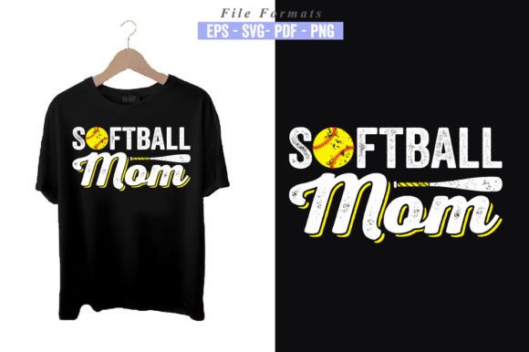 Celebrate Team Spirit with the Softball Mom SVG Design