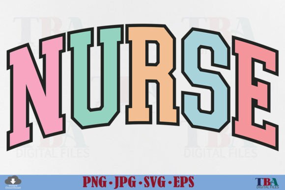 Retro Nurse Varsity Design: The Ultimate Creative Toolkit