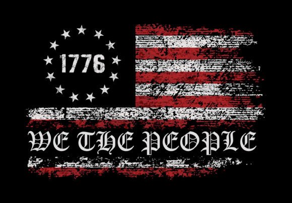 We the People Patriotic Flag Design: A Symbol of American Spirit